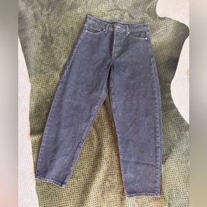 Banana Republic premium denim jeans high rise barrel leg size 28